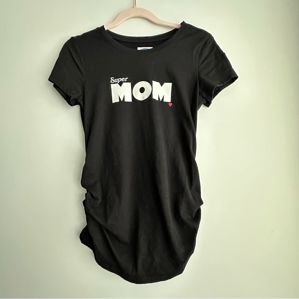 NWOT Old Navy Black Maternity T-Shirt S